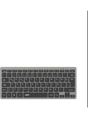 Acer OKR220 Siyah Multidevice Dual Mode 2.4ghz Bluetooth Klavye (Smart Tv)(Android)