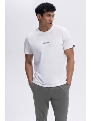 Ellesse  Pamuk Baskılı Regular Fit Bisiklet Yaka T Shirt Erkek T Shirt EM462