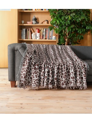 %100 Pamuklu Lüks Kaymaz Koltuk Örtüsü | Koltuk Şalı | Çok Amaçlı Örtü