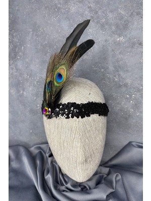 Tüylü Fadel Gelin Kına Tacı