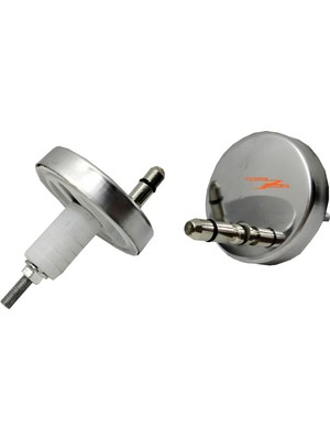 Yıldırım Nalbur Kale Klozet Kapak Bağlantı Vidası Kalın Pimli Vida Paslanmaz Metal Amatisörlü Klozet Kapak Montaj Aparatı Pimli