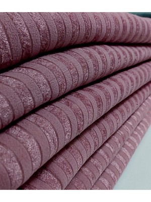 Mor Çizgili Koltuk Örtüsü Süngerli Kaymaz Çekyat Kadife Alt Kısım Üst Kısım Kapatıyor 160 x 200 cm