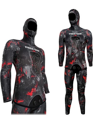 Free-Sub 3mm Troya YAMAMOTO39 Siyah Avcı Dalış Elbisesi Erkek Kullanıcılar İçin Yüksek Performans
