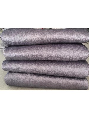 Kadife Baskılı Kaymaz Koltuk ve Çekyat Örtüsü 180*210 ( Gri )