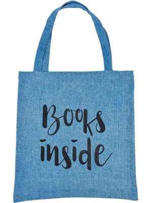 Denim Basic Books Inside Çanta
