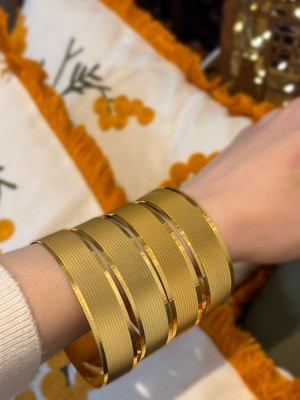 Polo Steel Zerlin Altın Kaplama Bilezik – Altının Şiiri