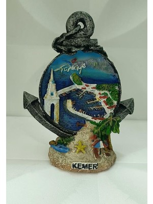 Çapa Biblo Deniz Şemsiye Kule Dekoratif Obje Masa Üstü Ofis Dekor Kemer Türkiye Yazılı