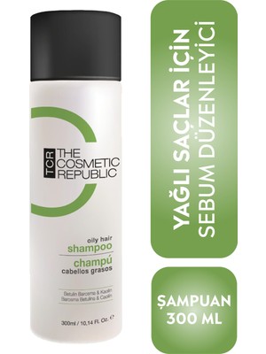TCR The Cosmetic Republic Yağlı Saçlar İçin Sebum Şampuan
