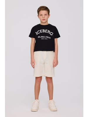 Bg Store Erkek Çocuk Kırık Beyaz Şort