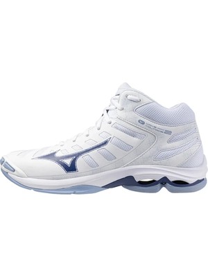Mizuno Wave Voltage 2 Mıd  Voleybol Ayakkabısı Beyaz