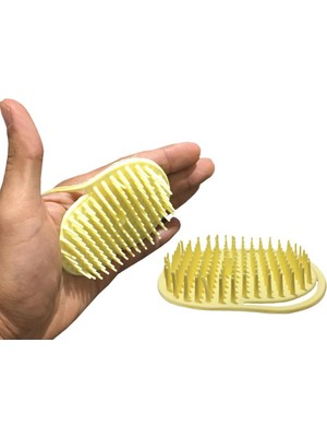 abnturk Ele Geçmeli Yıkama Tarağı Pratik Banyo Tarağı