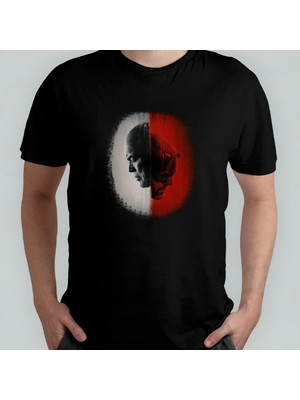 Pixxa Daredevil Born Again %100 Pamuklu Bisiklet Yaka T-Shirt Model 1