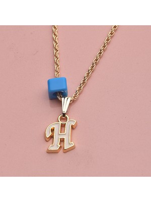 İdol Avm Kişiye Özel Harfli Kadın Kolye Takı Aksesuar