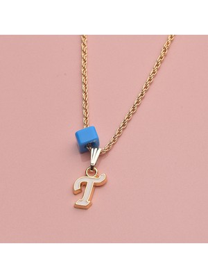 İdol Avm Kişiye Özel Harfli Kadın Kolye Takı Aksesuar