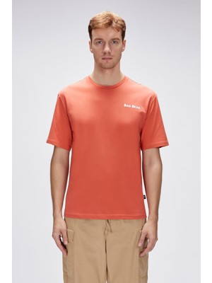 Bad Bear Eddy Tarçın Erkek Baskılı Tişört