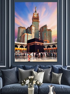 Kabe Dekoratif Kanvas - Mdf Ahşap Tablo