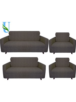 Jakarli Koltuk ,kanepe,çekyat Örtüsü Ağaç Kabuğu Desen(Çubuk DESEN)3211TAKIM