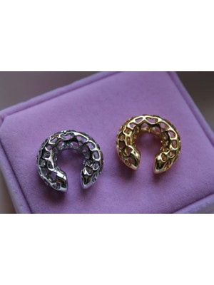 Çelik Earcuff Küpe
