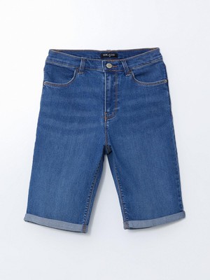 Lcw Jeans  Dar Fit Kadın Jean Şort