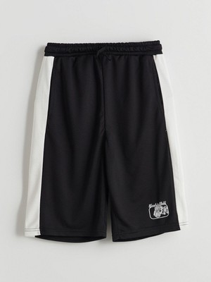 LC Waikiki LCW Kids Beli Lastikli Erkek Çocuk Şort İnterlok Kumaş ile Rahat Tasarım 6 - 7 Yaş