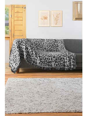 %100 Pamuklu Lüks Kaymaz Koltuk Örtüsü | Koltuk Şalı | Çok Amaçlı Örtü