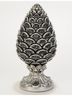 Kozalak Biblo Gümüş Kristal Taşlama