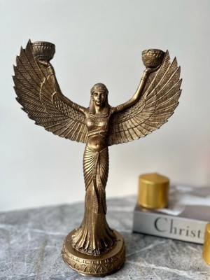 Isis Şamdan, Gold Şamdan, Dekoratif Şamdan, Şamdan Biblo