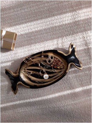 Antik Desenli Takı Tabağı & Şekerlik