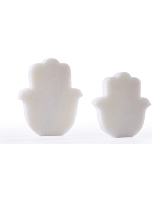 Teknotrust Beyaz Mermer Fatma Eli Obje