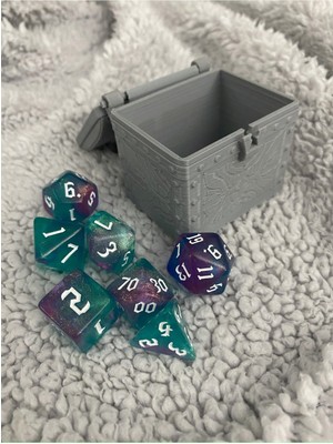 Dnd Frp Dice Chest Zar Kutusu
