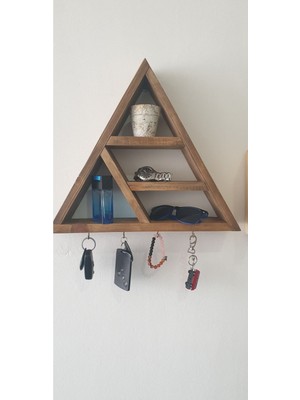 Teknotrust Ahşap Anahtar Askılığı