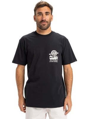 Quiksilver Ev Cosmic Vibrations Erkek Siyah Tişört
