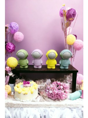 Biblo Astronot Bebek 4'lü