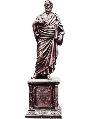 Sokrates Sokrat Heykel Biblo 35  cm