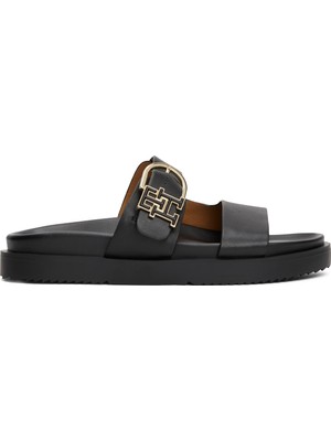 Tommy Hilfiger Siyah Kadın Terlik FW0FW08512