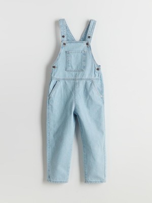 Lcw Kids  Kare Yaka Erkek Çocuk Jean Salopet