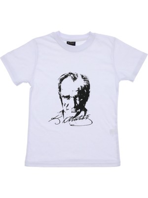 Erkek Çocuk T-Shirt Atatürk Baskılı