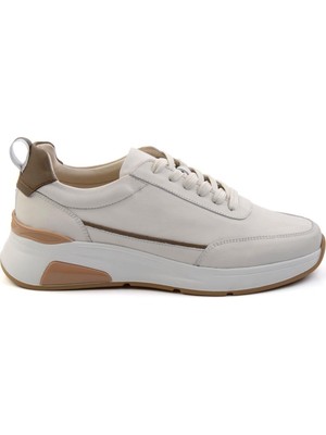 Beyaz Leather Erkek Sneaker E01589511703