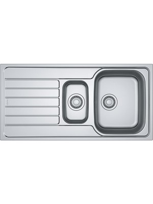 Franke Spark Skx 651 Sol Damlalıklı Çelik Evye
