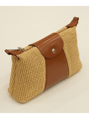 Hasır Kadın Omuz Askılı Çanta