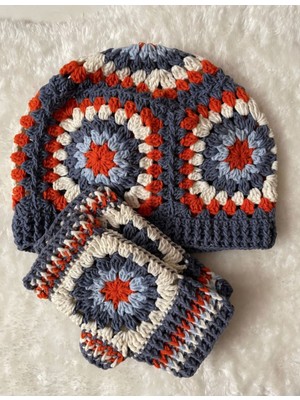Crochet Bere Eldiven Set, Kadın Bere, Kadın Eldiven ,tığ Işi  Bere Eldiven Set