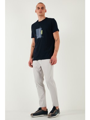 Buratti Streç Regular Fit Normal Bel Düz Paça Jogger Pantolon Erkek Pantolon CF25617953