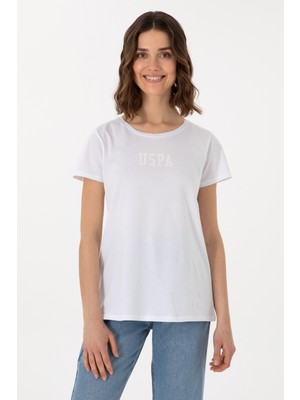 U.s. Polo Assn. Kadın Beyaz Tişört 50297454-VR013
