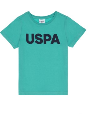 U.S. Polo Assn. Erkek Çocuk Mint Basic Tişört 50298048-VR090