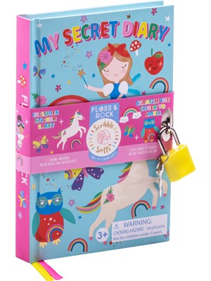 Floss & Rock Kokulu Kilitli Günlük / Rainbow Fairy *yeni*
