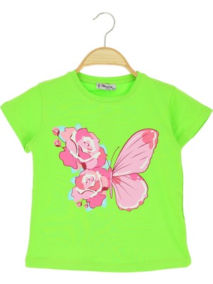 Kız Çocuk T-Shirt Baskılı