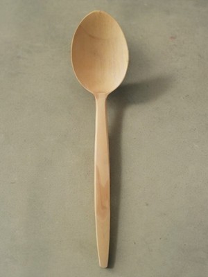 Luxury 27 cm 1 Adet Hakiki Şimşir Kaşık, Şimşir Yemek Kaşığı 1 Adet