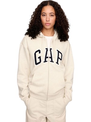 Gap V-Frch Exc Heritage Fermuarlı Sweatshirt - 831200