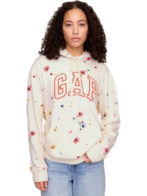 Gap Logo Relaxed Havlu Kumaş Sweatshirt - 885589