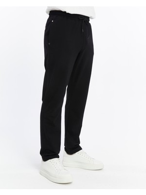 Axxel Erkek Lacivert Cepli Klasik Paça Arka Cep Fermuarlı Eşofman ALT-P340